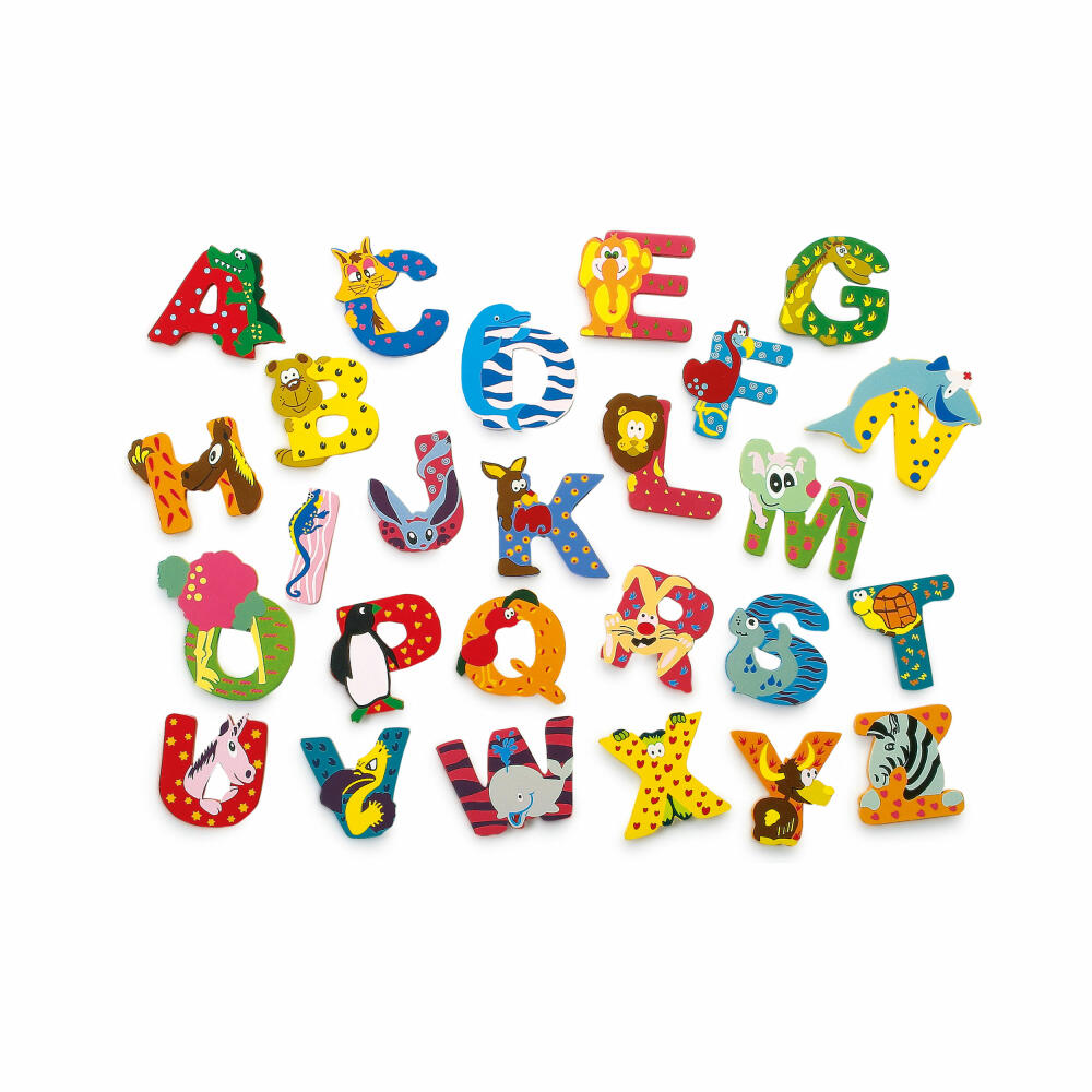Legler wooden letter animals A, 4650