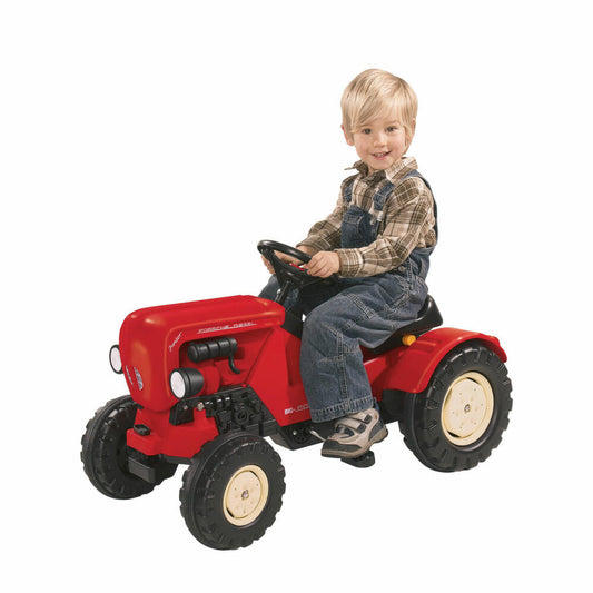 BIG Porsche Diesel Junior Traktor, Kettenfahrzeug, Kinder Traktor, Spielzeug, 800056560