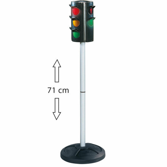 BIG Traffic Lights Verkehrsampel, Ampel, Spielzeugampel, Spielzeug, Kinder, 71 cm, 800001197