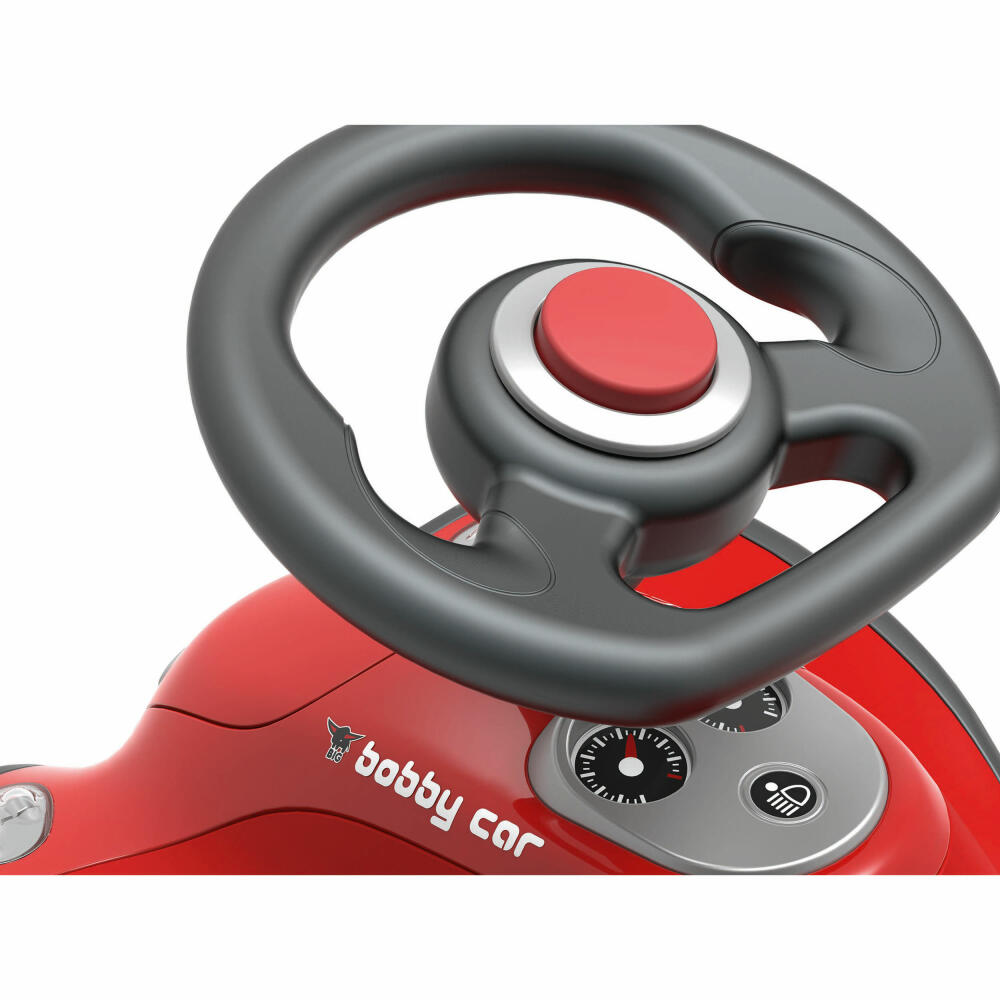 BIG Bobby Car NEXT, Rutschauto, Kinderauto, Kinder, Spielzeug, Auto, Scheinwerfer, Rot, 800056230