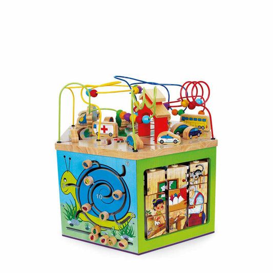 Legler small foot design motor skills cube discovery journey, from 12 months, 6094