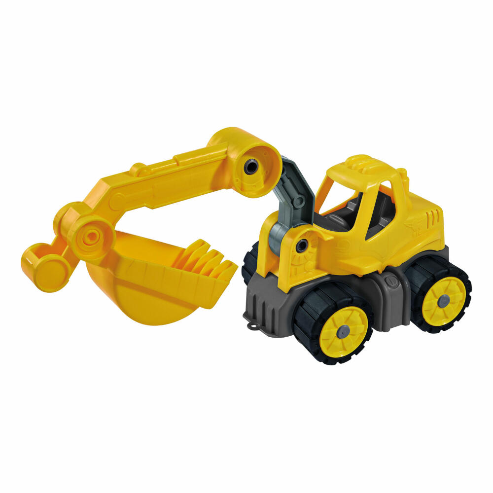 BIG Power Worker Mini Bagger, Kinderfahrzeug, Kinderauto, Spielzeug, Kunststoff, 14 cm, 800055802