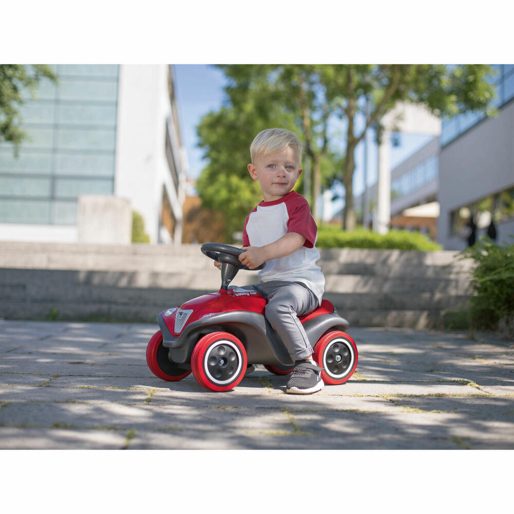 BIG Bobby Car NEXT, Rutschauto, Kinderauto, Kinder, Spielzeug, Auto, Scheinwerfer, Rot, 800056230