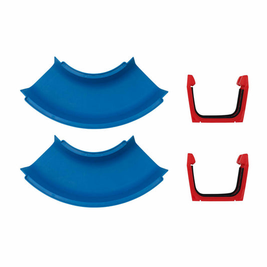 Aquaplay curve, spare parts, accessories, water slide, curve piece, track, element, 2 pieces, 8700000102