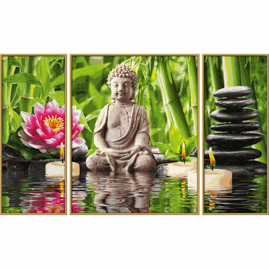Schipper Painting by Numbers SPA Time for You Triptych, Triple Picture, MNZ, Painting, Picture, 50 x 80 cm, 609260750