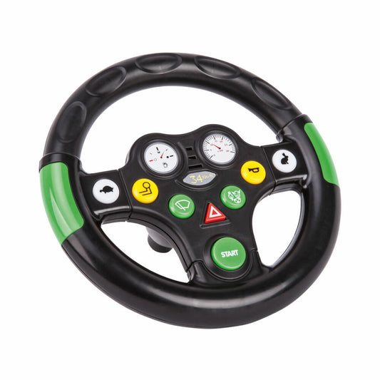 BIG Traktor Sound Wheel, Traktor Lenkrad mit Sound, Bobby Car, Zubehör, Kinder, Spielzeug, 800056488