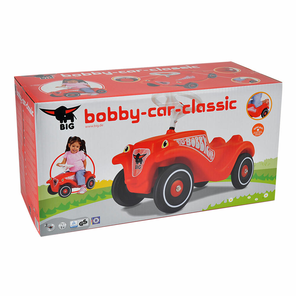 BIG Bobby-Car Classic, Kinderfahrzeug, Kinderauto, Spielzeug, Kunststoff, 31 cm, 800001303