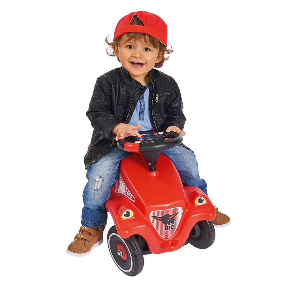 BIG Racing Sound Wheel, Bobby Car Lenkrad mit Sound, Zubehör, Kinder, Spielzeug, 800056487