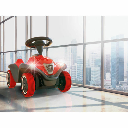 BIG Bobby Car NEXT, Rutschauto, Kinderauto, Kinder, Spielzeug, Auto, Scheinwerfer, Rot, 800056230