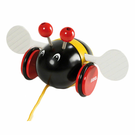 BRIO Wilde Hummel, Nachziehspielzeug, Ziehtier, Holzspielzeug, Holz Spielzeug, Kleinkind, 30165