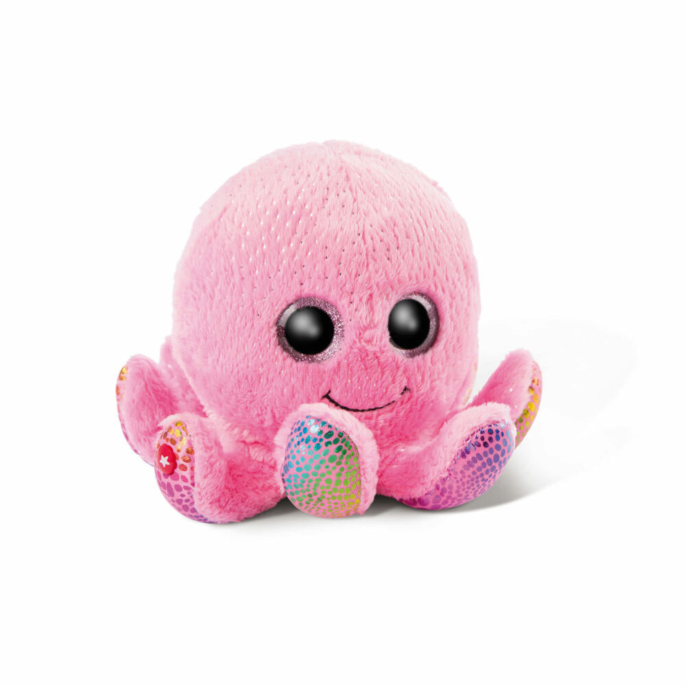 NICI Glubschi Summer Glubschis Octopus Poli, Plush Toy, Cuddly Toy, Stuffed Toy, Plush, 22 cm, 46969
