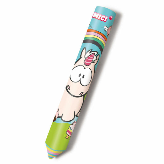 NICI Theodor and Friends Radierstift, Stiftradierer, Radiergummi, Mehrfarbig, 13 cm, 40121