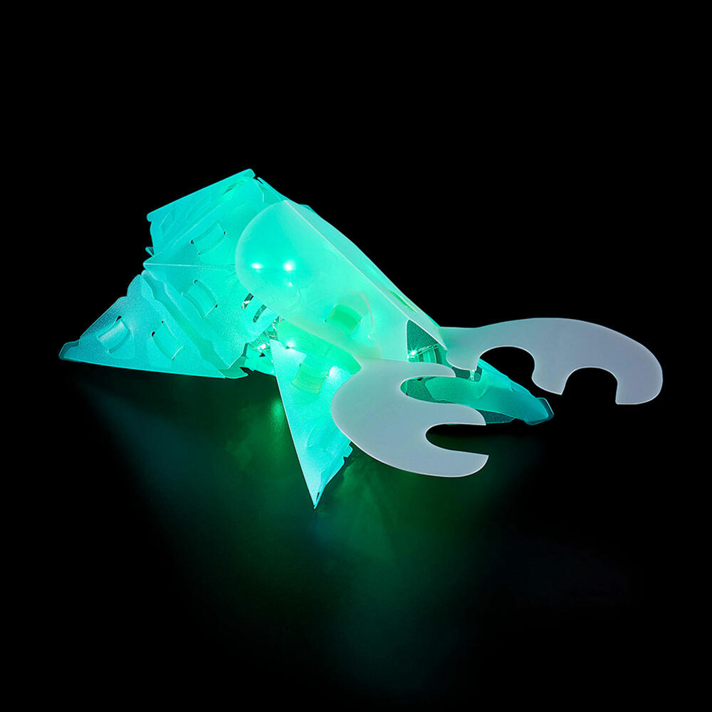 KOSMOS Creatto Elch, Bastelset, 3D-Puzzle, Nachtlicht, Leuchtfigur, Dekoration, Puzzle, 03478