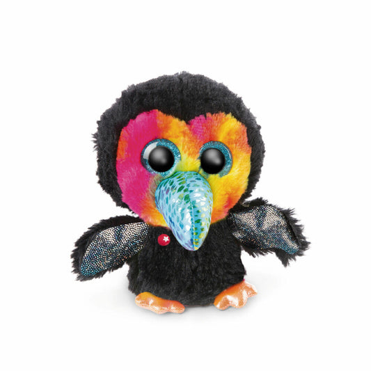 NICI Glubschi Summer Glubschis Schlenker Toucan Tuffy, Plush Toy, Cuddly Toy, Stuffed Toy, Plush, 15 cm, 46966