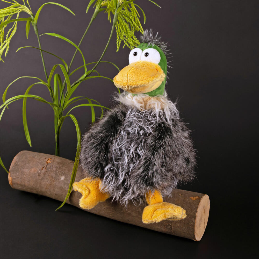 sigikid Gacko Gack Kikeriki, Kuscheltier, Stofftier, Schmusetier, 28 cm, 42996