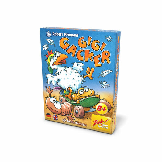 Zoch Gigi Gacker, card game, family game, board game, from 8 years, 601105178