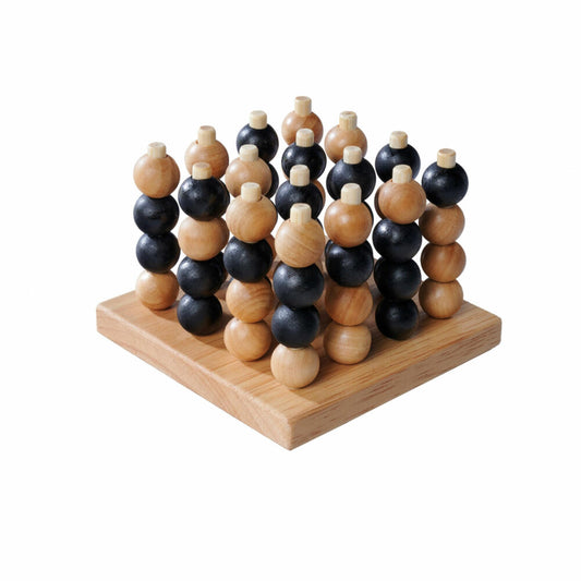 Noris Deluxe 4er Reihe 3D, Spieleklassiker, Denkspiel, Strategiespiel, ab 6 Jahren, 606102033