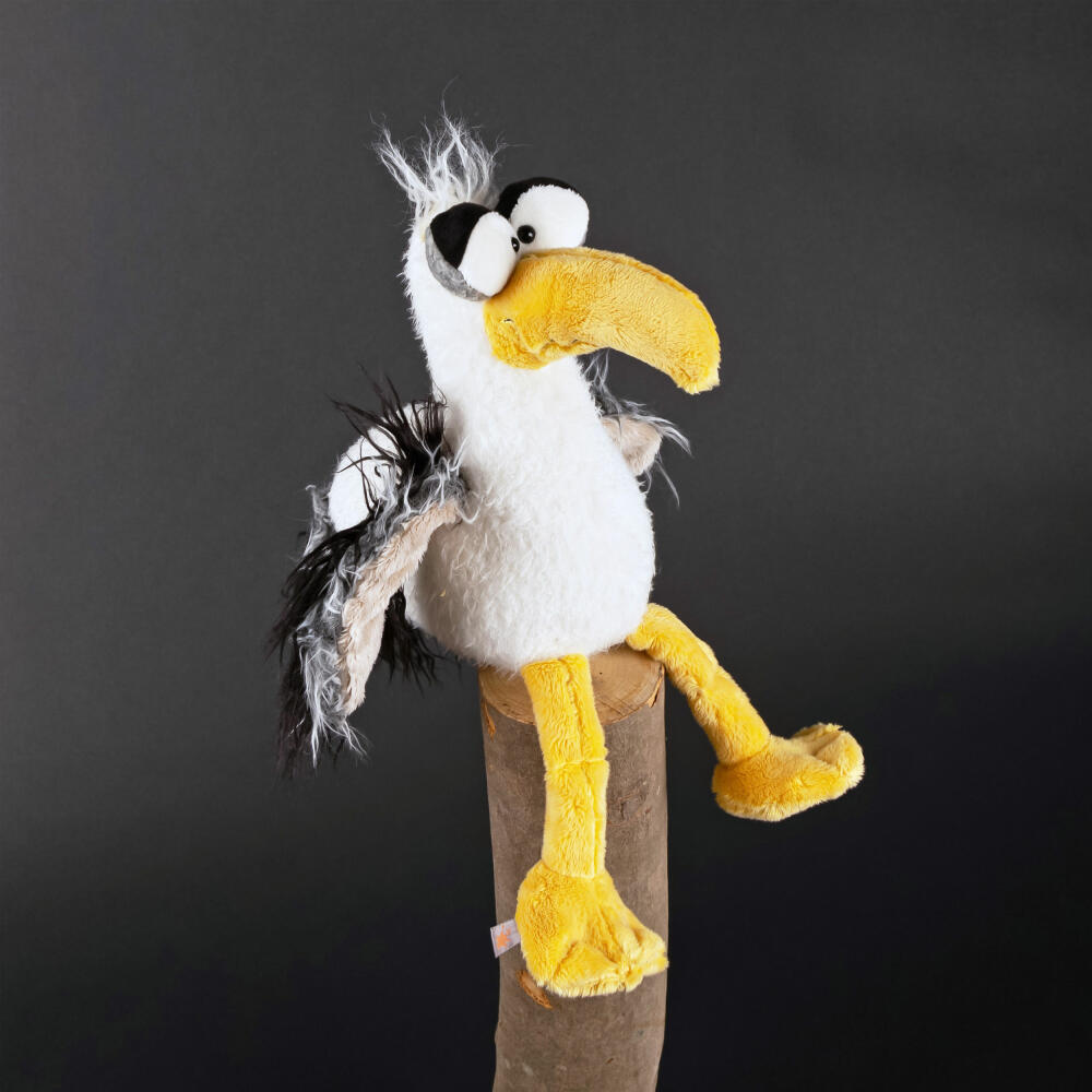 sigikid Loud in the Cloud Kikeriki, Kuscheltier, Stofftier, Schmusetier, Grün, 22 cm, 42995