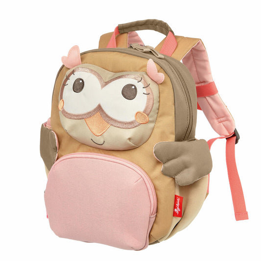 sigikid Pfötchen-Rucksack Eule, Kinderrucksack, Kitatasche, Kindergarten, Polyester, 5.2 L, 25336