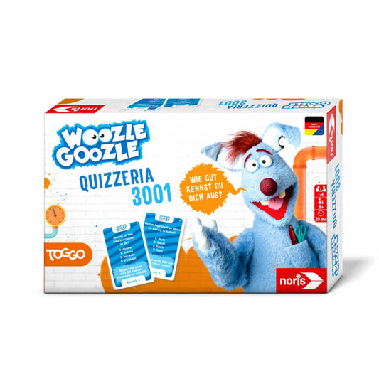 Noris Woozle Goozle - Quizzeria 3001, cooperative quiz, quiz game, educational game, ages 8 and up, 606102073