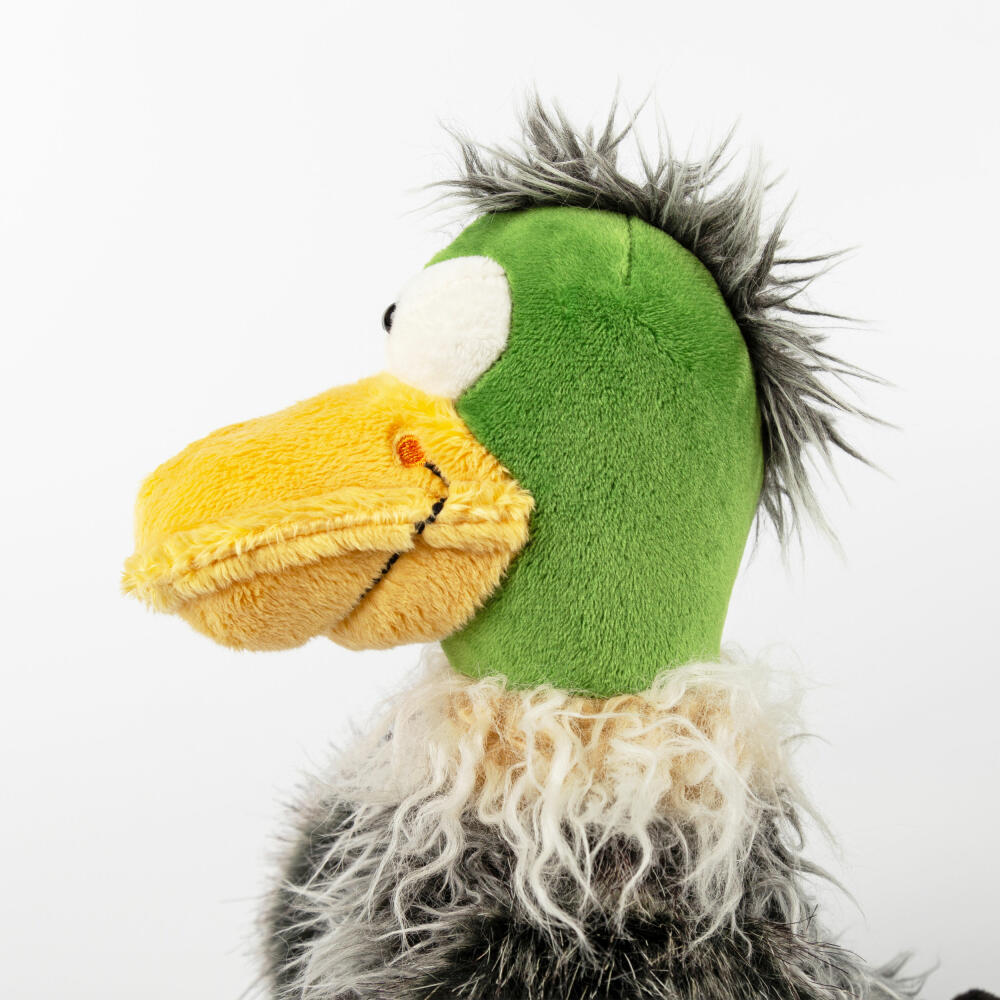 sigikid Gacko Gack Kikeriki, Kuscheltier, Stofftier, Schmusetier, 28 cm, 42996