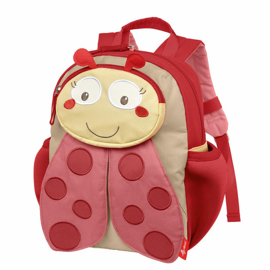 sigikid Pfötchen-Rucksack Marienkäfer, Kinderrucksack, Kitatasche, Kindergarten, Polyester, 5.2 L, 25337
