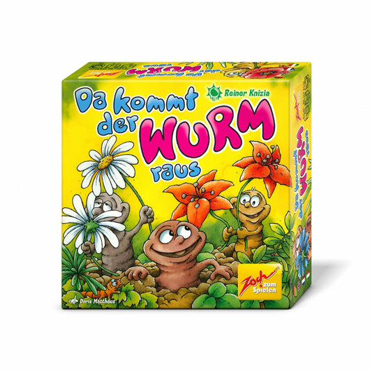 Zoch Here comes the worm, children's game, search game, color game, family game, from 5 years, 601105198