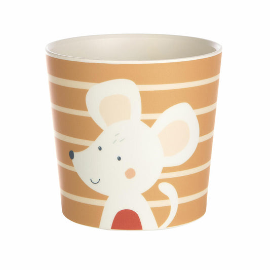 sigikid 4 Freunde Tasse Maus Yellow, Henkeltasse, Becher, Kinder, rPET, Gelb, 300 ml, 25356