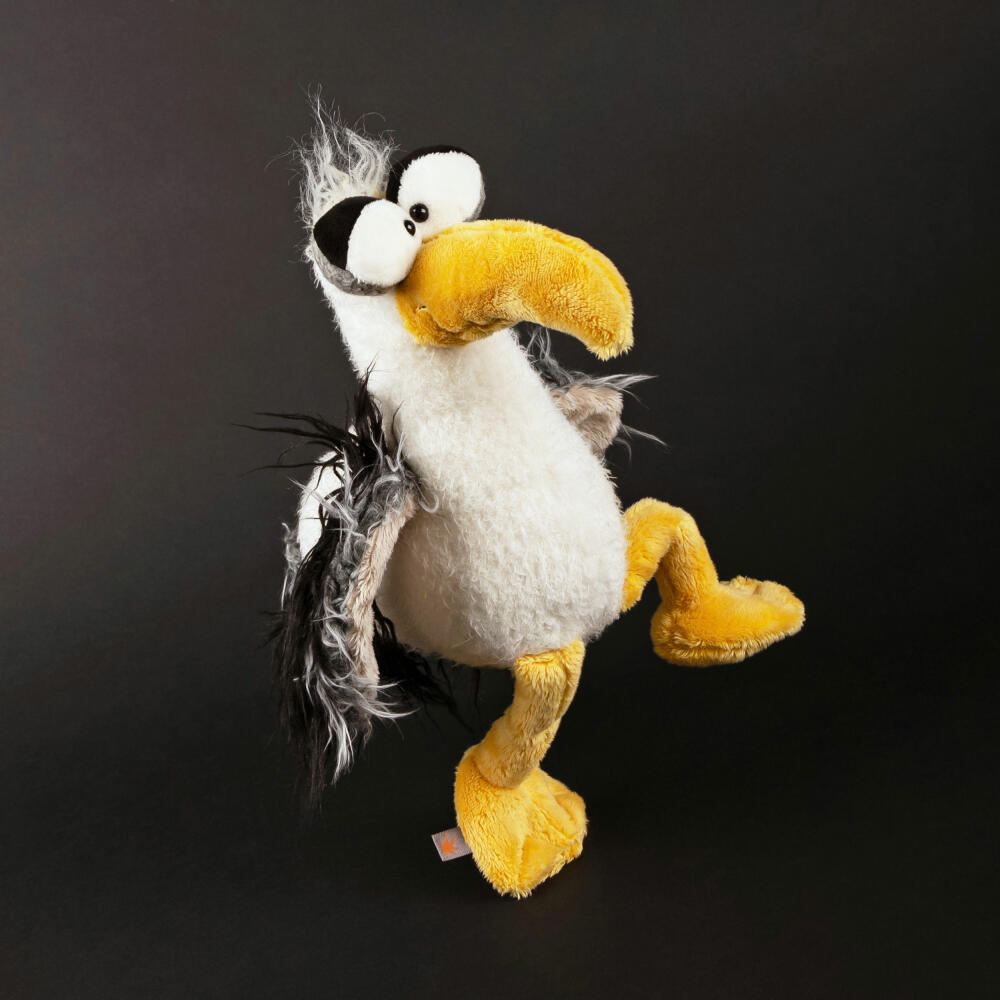 sigikid Loud in the Cloud Kikeriki, Kuscheltier, Stofftier, Schmusetier, Grün, 22 cm, 42995