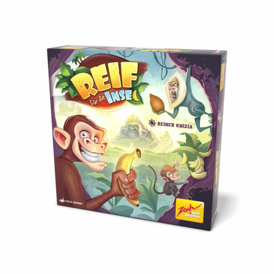 Zoch Ready for the Island, card game, family game, board game, ages 8 and up, 601105177