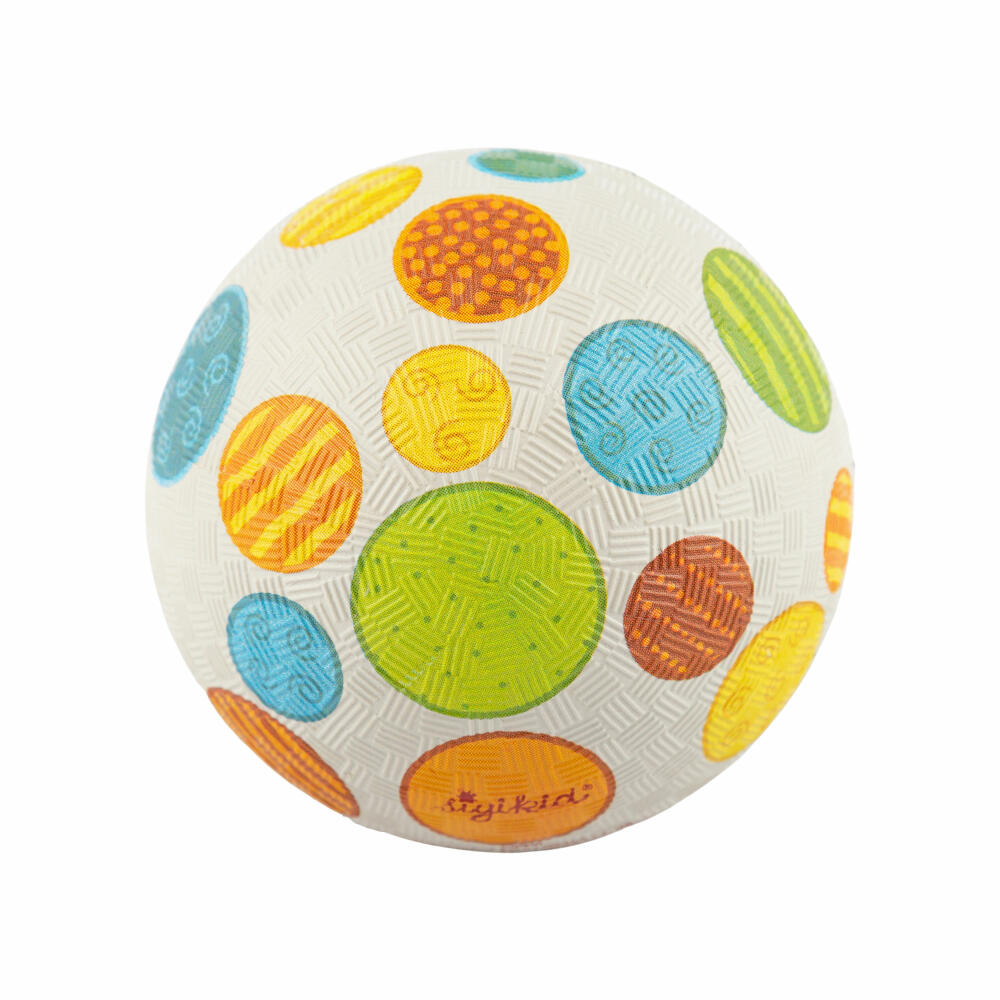 sigikid Patchwork Kautschukball, Spielball, Ball, Kinder, Kautschuk, Ø 12 cm, 43090