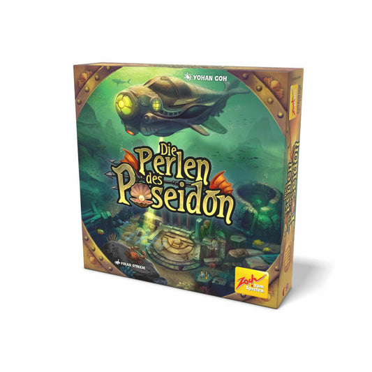 Zoch The Pearls of Poseidon, family game, board game, puzzle game, ages 8 and up, 601105174