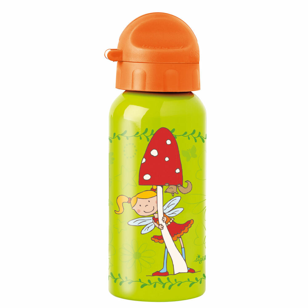 sigikid Florentine stainless steel drinking bottle, water bottle, children's drinking bottle, children's bottle, 400 ml, 25287