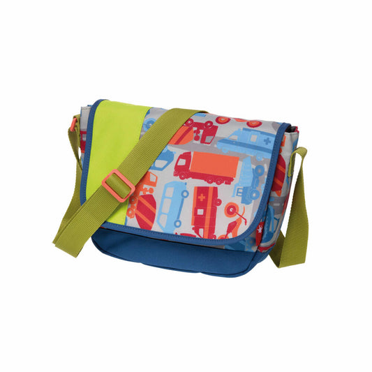 sigikid Kindergarten-Tasche Traffic, Kindergartentasche, Jungentasche, Kinder Umhängetasche, Junge, Nylon, Autos, 2.1 L, 24670