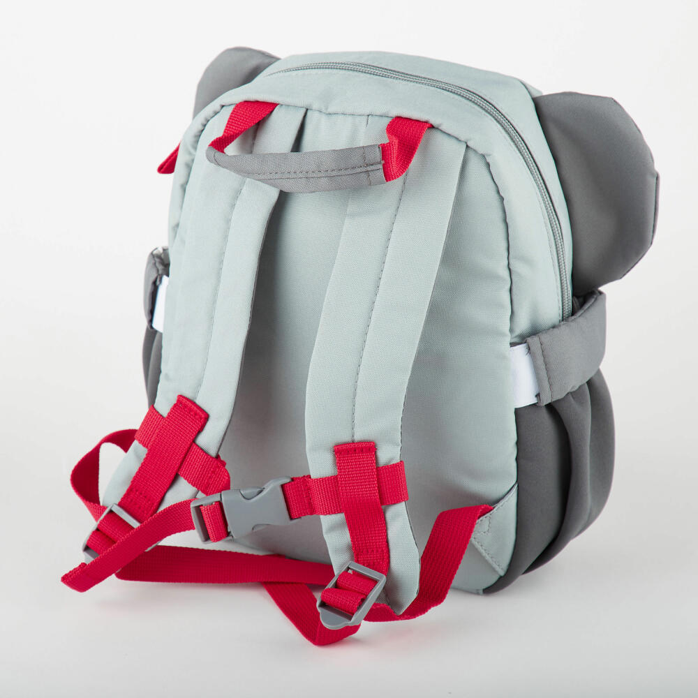 sigikid Pfötchenrucksack Elefant, Rucksack, Kinderrucksack, Kindergartentasche, Kinder, Polyester, Grau, 25256