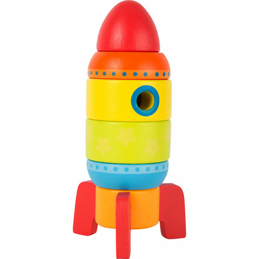 Legler small foot Bunte Stapelrakete, ab 12 Monate, 10588