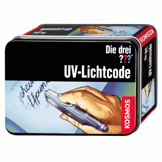KOSMOS Detectives The Three ??? UV light code, with removable UV lamp, detective game, detective game, from 8 years, 631246