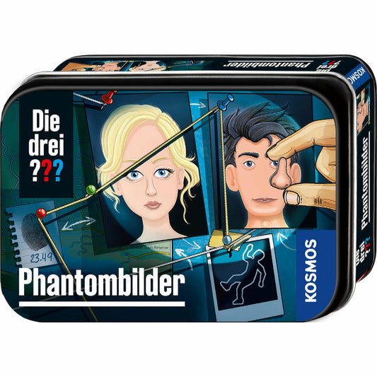 KOSMOS Die drei ??? Phantombilder, Kleine Dose, Detektiv Ausrüstung, Detektivspiel, Spielzeug, 632373