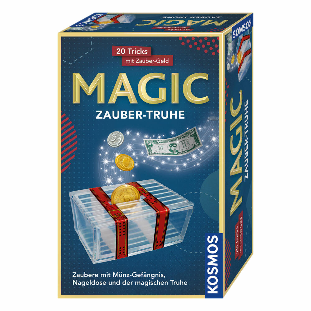 KOSMOS Experiment Boxes Bring-Along Experiments Magic Chest, Magic Tricks, Experiment Box, Experiment Box, from 8 years, 657505