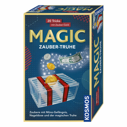 KOSMOS Experiment Boxes Bring-Along Experiments Magic Chest, Magic Tricks, Experiment Box, Experiment Box, from 8 years, 657505