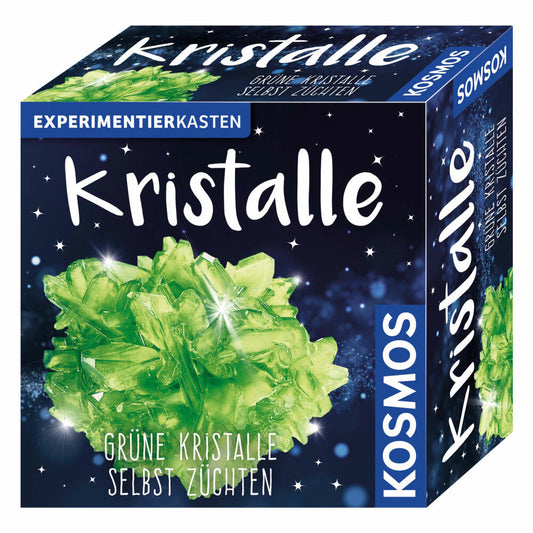 KOSMOS Experiment Kits Crystals Green, Experiment Kit, Experiments, Crystal Growing, from 10 years, 656041