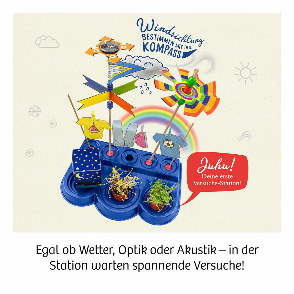KOSMOS Schülerlabor 1. + 2. Klasse, Experimentierkasten, Experimente, Labor, 636111