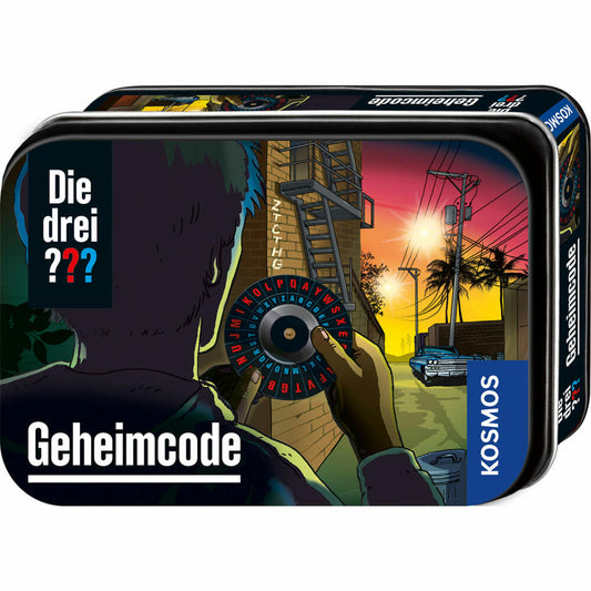 KOSMOS Detektive Die drei ??? Geheimcode, Kleine Dose, Detektiv-Set, Detektivspiel, Detektiv Spiel, ab 8 Jahren, 632366
