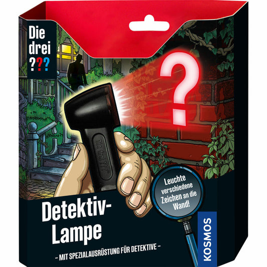 KOSMOS Die drei ??? Detektiv-Lampe, Detektiv Ausrüstung, Detektivspiel, Rollenspiel, ab 7 Jahren, 632281