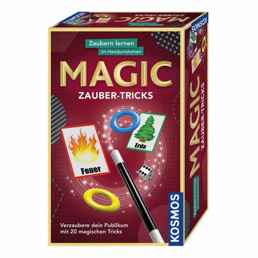 KOSMOS Experiment Kits Bring-Along Experiments Magic Tricks, Magic Tricks, Experiment Kit, Experiment Box, from 8 years, 657413