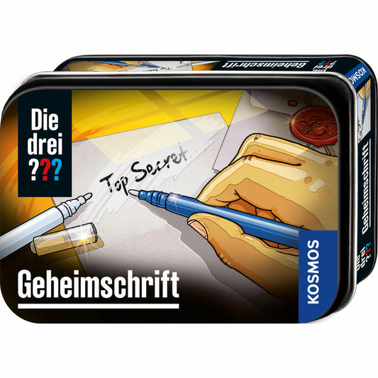 KOSMOS Detectives The Three ??? Secret Writing, Small Box, Detective Set, Detective Game, Detective Game, from 8 years, 632342