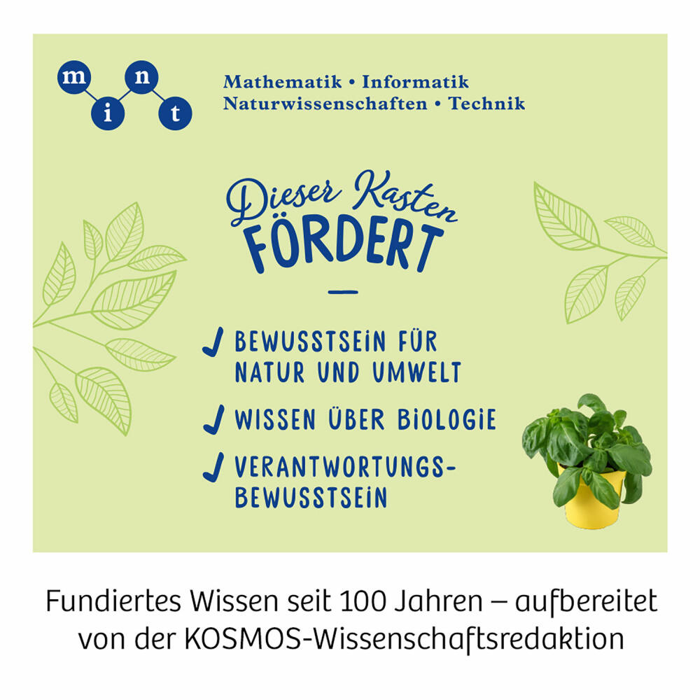 KOSMOS Kräuter-Garten, Garten, Anpflanzen, Spielen, Bauen, Entdecken, ab 6 Jahre, 632090