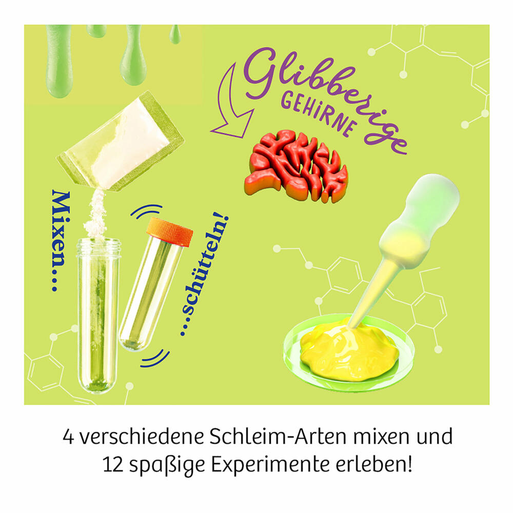 KOSMOS Schleim-Labor, Experimentieren, Lernen, Spielzeug, Entdecken, ab 8 Jahren, 643607