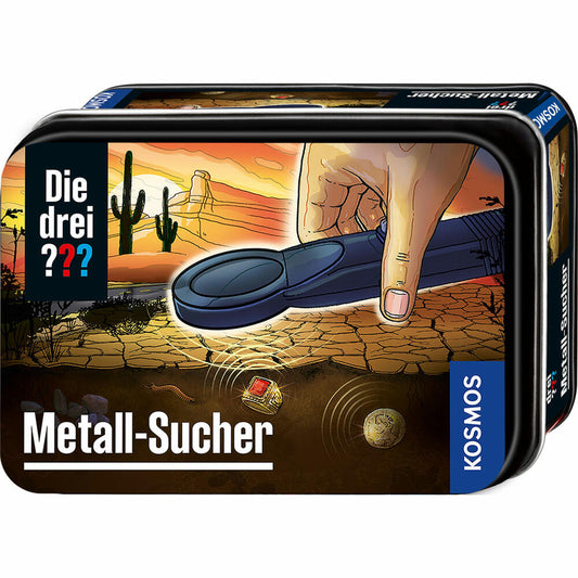 KOSMOS The Three ??? Metal Finder, Metal Detector, Detective Game, Metal Detector, Detective Game, from 7 years, 632380