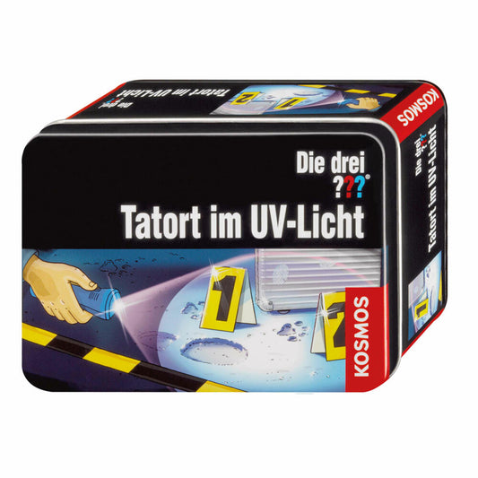 KOSMOS Detectives The Three ??? Crime Scene in UV Light, UV Lamp, Detective Game, Detective Game, from 8 years, 631925